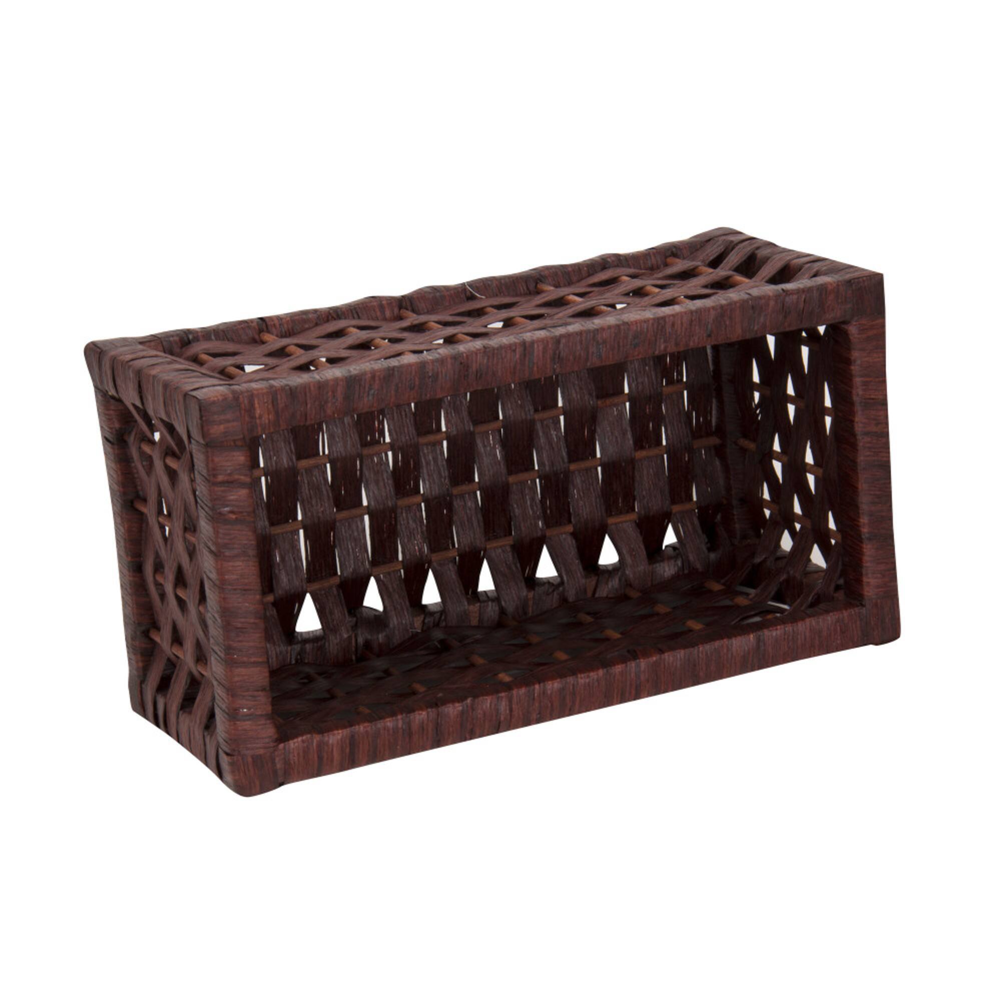 Household Essentials Brown Paper Rope Utility Basket Set with Cloth Liners